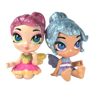 Lot Hatchimals Pixies Polar Piper Fairy Glittering Gracie Doll Hair Figure Incom